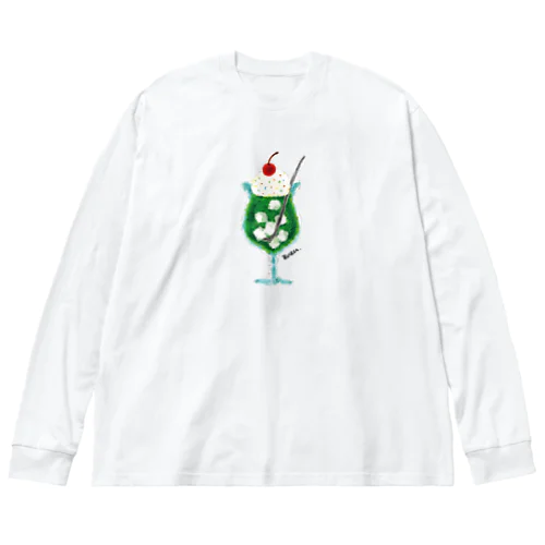 メロンクリームソーダ Big Long Sleeve T-Shirt