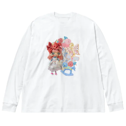 ドリームファンタジアニコリッペ星人 ビッグシルエットロングスリーブTシャツ