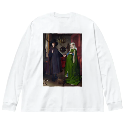 アルノルフィーニ夫妻像 / The Arnolfini Portrait ビッグシルエットロングスリーブTシャツ