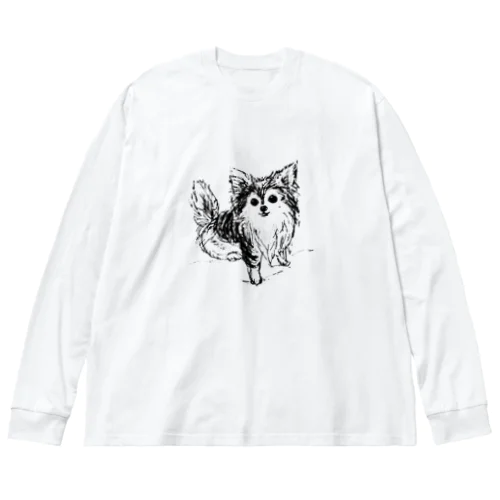 チワワのマメ2 Big Long Sleeve T-Shirt