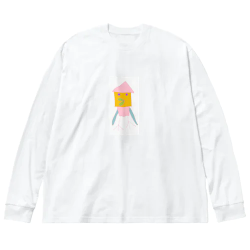 イカちゃん ビッグシルエットロングスリーブTシャツ