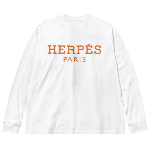 HERPES-ヘルペス- Big Long Sleeve T-Shirt
