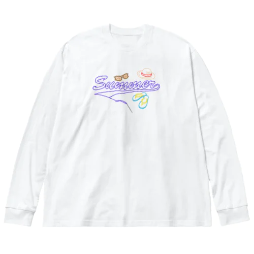 サマー ビッグシルエットロングスリーブTシャツ