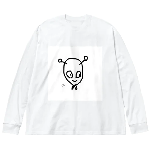 宇宙人だよ。 ビッグシルエットロングスリーブTシャツ