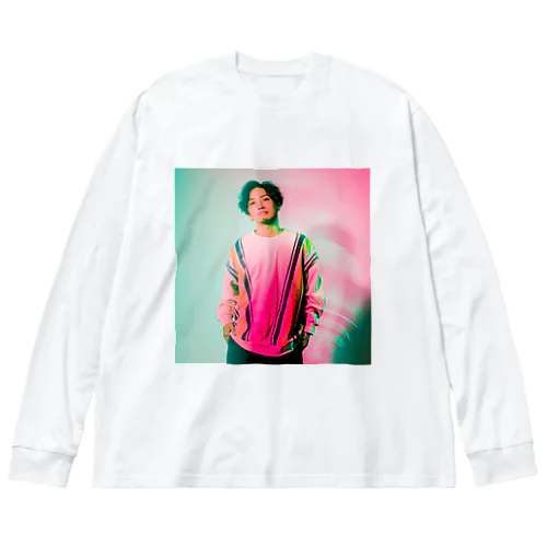 やえがし Big Long Sleeve T-Shirt