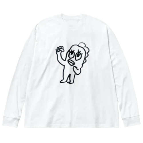 KYOURYU ビッグシルエットロングスリーブTシャツ