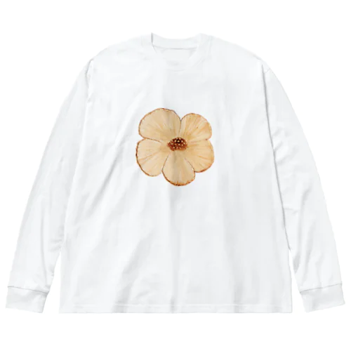 flower series ビッグシルエットロングスリーブTシャツ