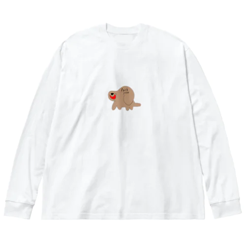 sugaya dog ビッグシルエットロングスリーブTシャツ