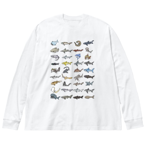 チビザメーズ36 Big Long Sleeve T-Shirt
