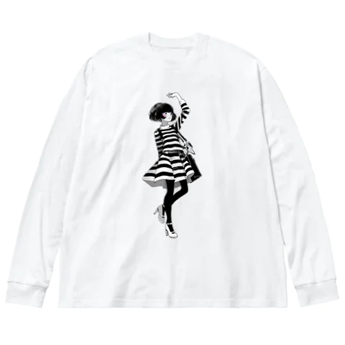 ハーイ ビッグシルエットロングスリーブTシャツ