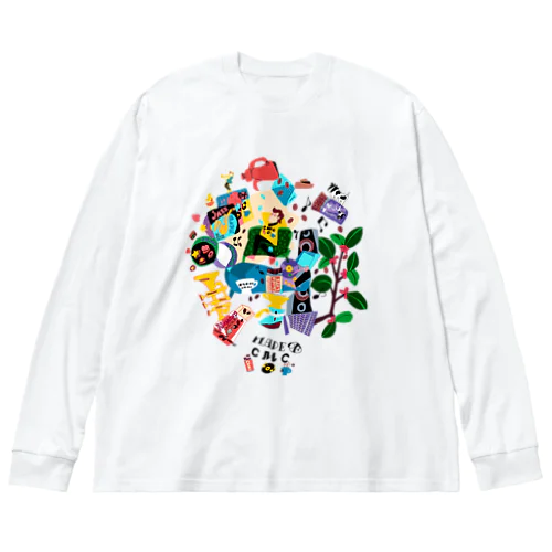 Made Of CMC  Color ビッグシルエットロングスリーブTシャツ