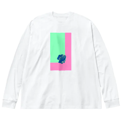 緑茶lover ビッグシルエットロングスリーブTシャツ