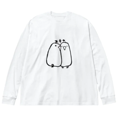 マメルリハ恋♡ ビッグシルエットロングスリーブTシャツ