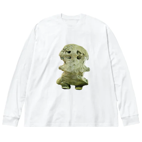 烏賊骨服瓦粘土偶 Big Long Sleeve T-Shirt