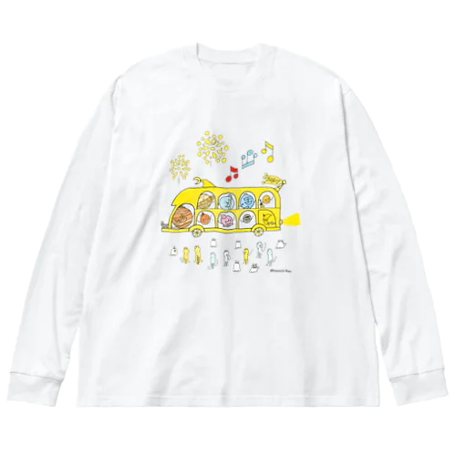 わくせいバスでほしのまちへ Big Long Sleeve T-Shirt