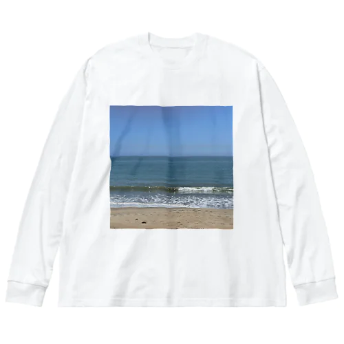 夏の日ー海バージョン Big Long Sleeve T-Shirt