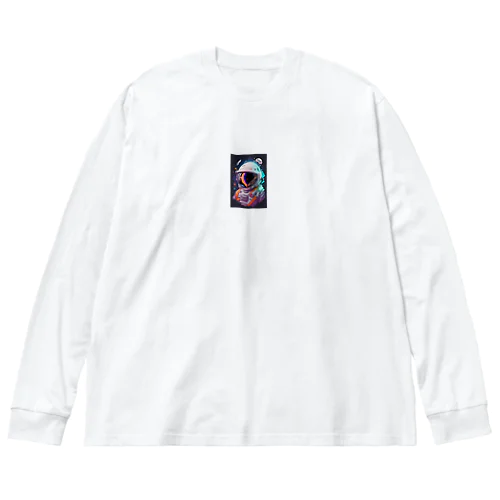 宇宙飛行士 Big Long Sleeve T-Shirt