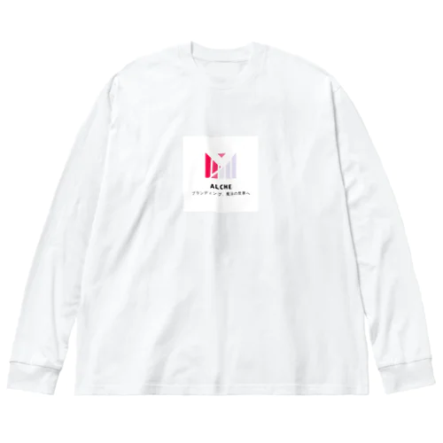 ALCHE会社ロゴ ビッグシルエットロングスリーブTシャツ