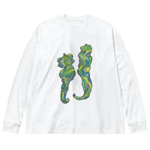 万願寺トウガラシ Big Long Sleeve T-Shirt