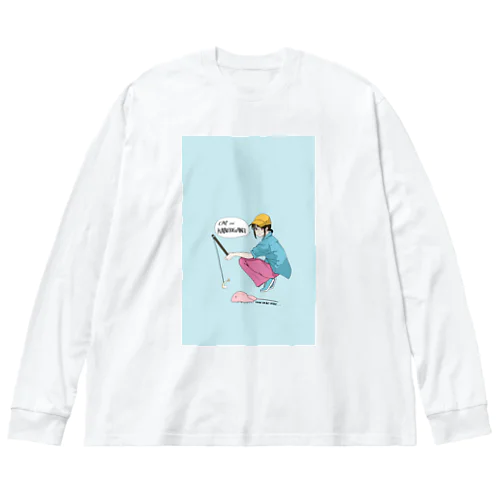 CAPandKABUTOGANI ビッグシルエットロングスリーブTシャツ