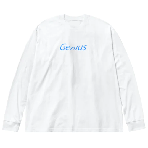 Genius 天才 Big Long Sleeve T-Shirt