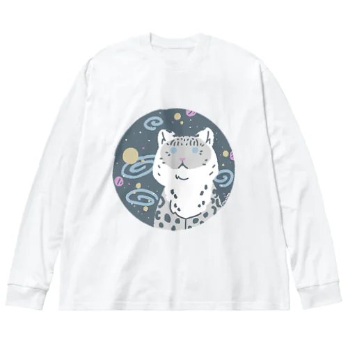 宇宙ユキヒョウ Big Long Sleeve T-Shirt