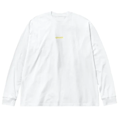 ちくちく言葉 Big Long Sleeve T-Shirt