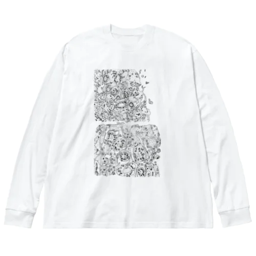 salivary glands. ビッグシルエットロングスリーブTシャツ