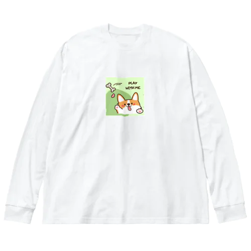 PLAY WITH ME Big Long Sleeve T-Shirt