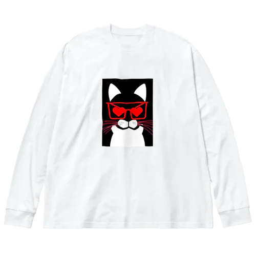 chill猫 ビッグシルエットロングスリーブTシャツ