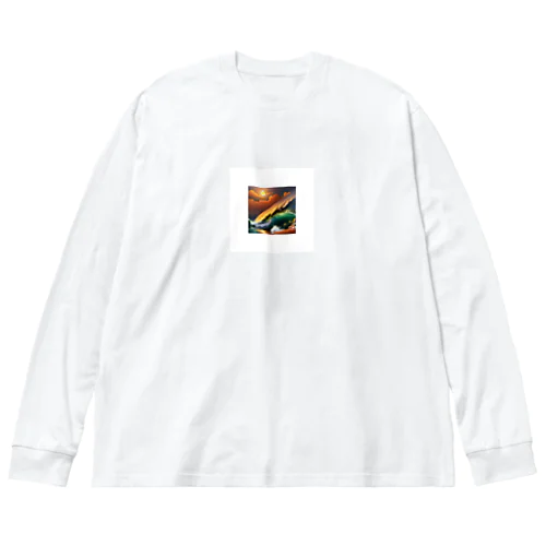 サーフィンのグッズ ビッグシルエットロングスリーブTシャツ