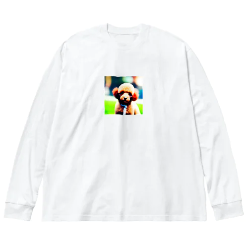 可愛いトイプードル Big Long Sleeve T-Shirt