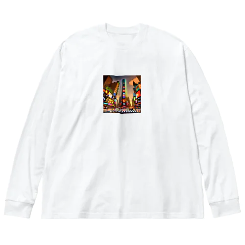 騒々しいアメリカ Big Long Sleeve T-Shirt