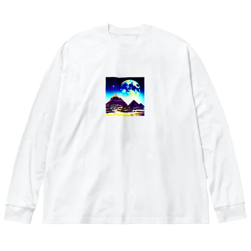 ピラミッド Big Long Sleeve T-Shirt