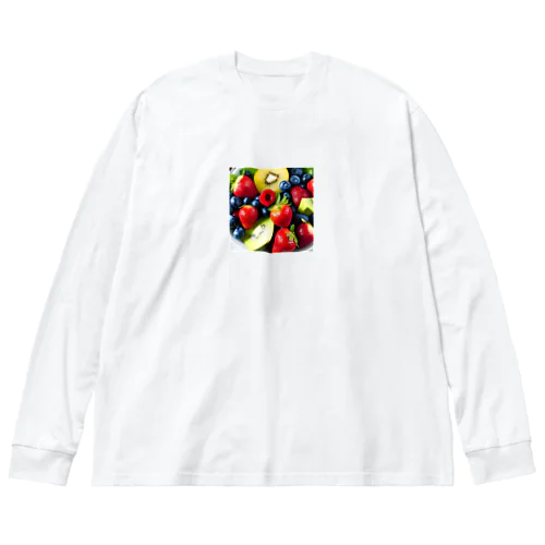 美味しそうな果物のグッズ Big Long Sleeve T-Shirt