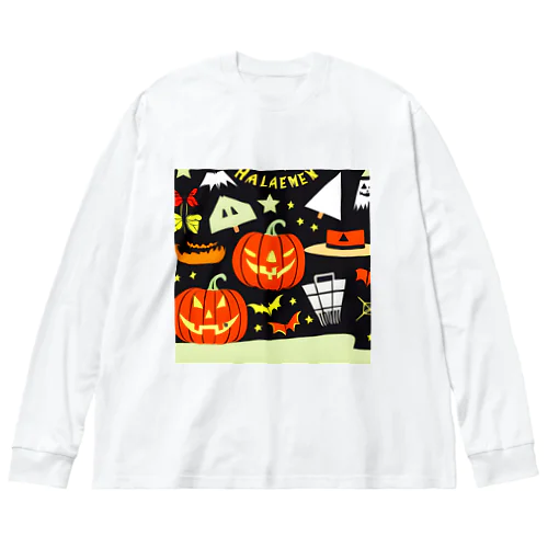 ハロウィンパーティー Big Long Sleeve T-Shirt