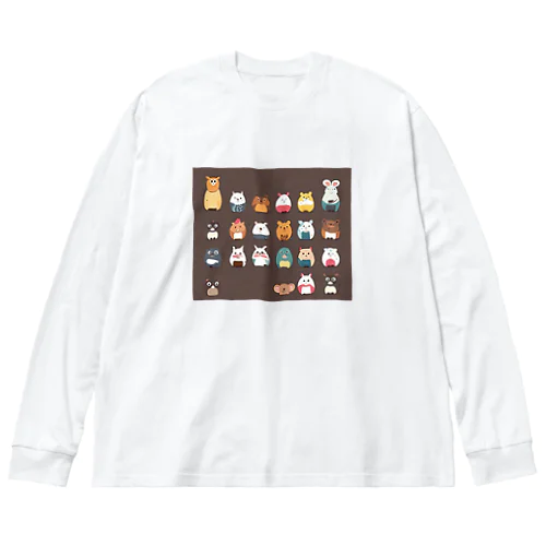 不思議アニマルズ2 Big Long Sleeve T-Shirt