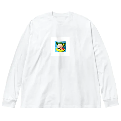 かわいいキューピー ビッグシルエットロングスリーブTシャツ