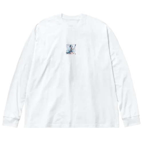 氷の妖精 Big Long Sleeve T-Shirt