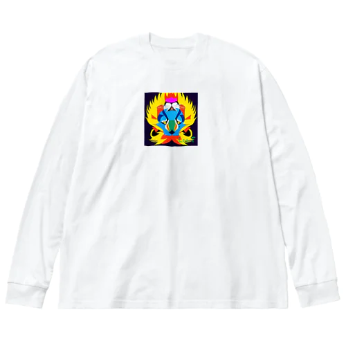 ライオンアート　Leo.T Big Long Sleeve T-Shirt