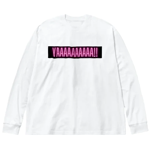 YAAAAAAAAAA!!グッズ ビッグシルエットロングスリーブTシャツ