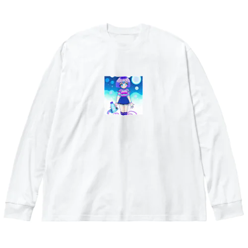 ルナちゃん ビッグシルエットロングスリーブTシャツ