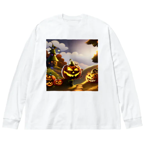 ハローウィン Big Long Sleeve T-Shirt