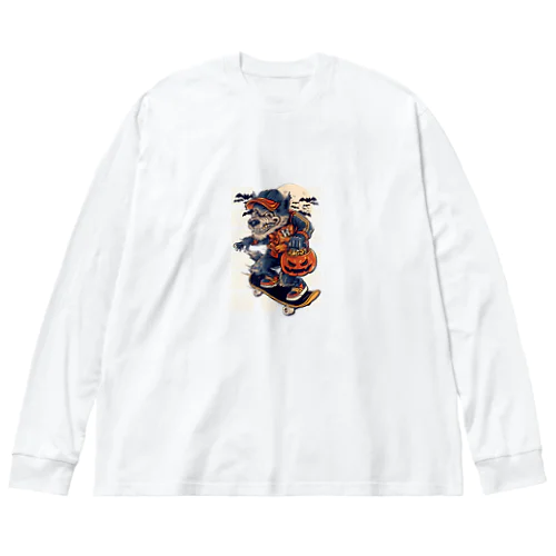 かっこいいオオカミのイラスト Big Long Sleeve T-Shirt