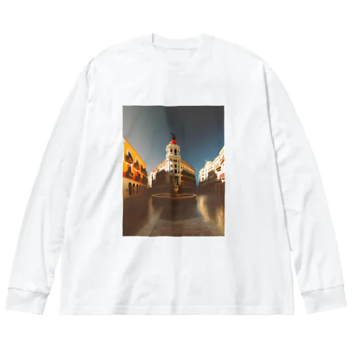 イタリア Big Long Sleeve T-Shirt