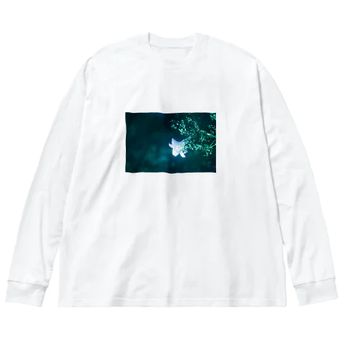 Flower of the Heart　高砂百合 Big Long Sleeve T-Shirt