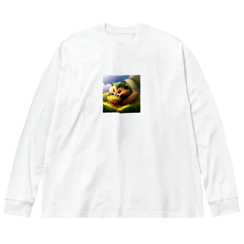 モリモリくん Big Long Sleeve T-Shirt