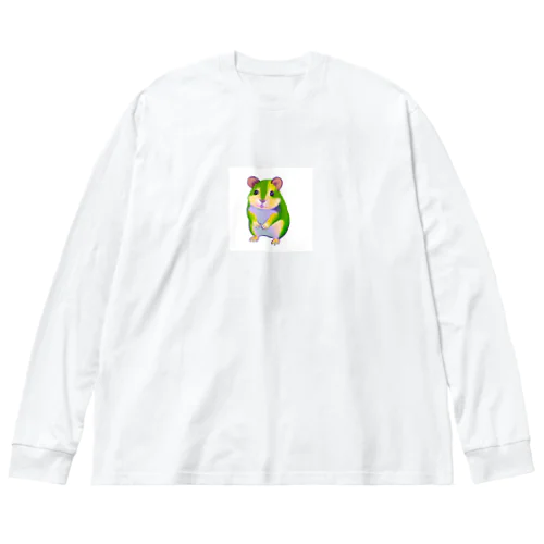 ハムスター🐹 ビッグシルエットロングスリーブTシャツ