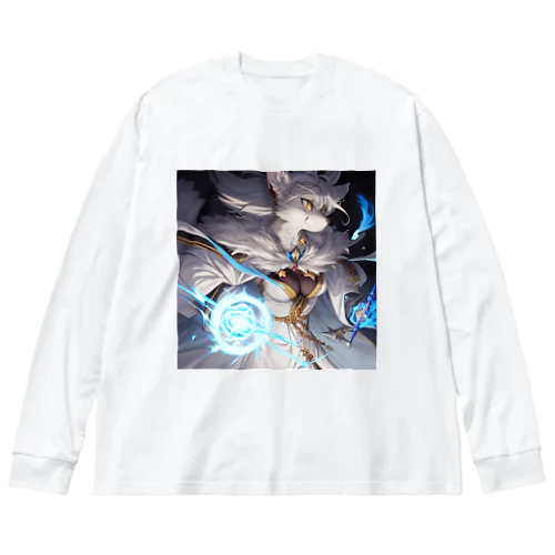 ケモノっ娘魔法使い Big Long Sleeve T-Shirt