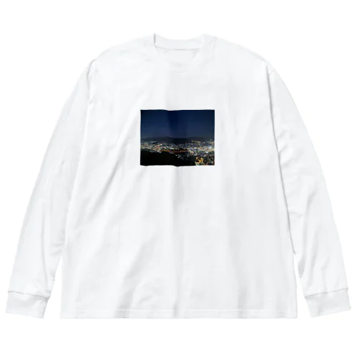 夜景ファッション - エレガントで洗練された夜のスタイル Big Long Sleeve T-Shirt